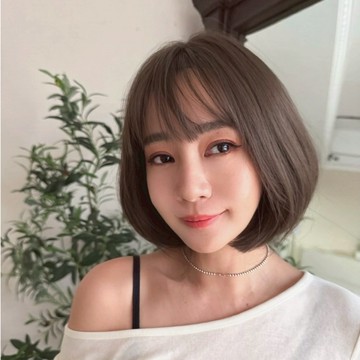 魔髮樂 全頂假髮 T型蕾絲短假髮 CNU060︱鮑伯頭短髮 自然黑短髮 局部手織 高仿真髮際線 舒適透氣軟網 化療假髮