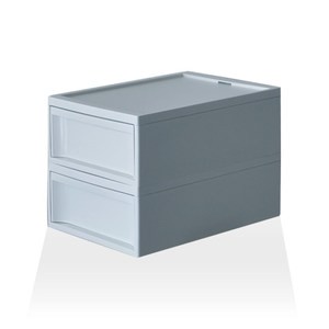 【RISU】北歐風堆疊抽屜櫃組 M -藍色