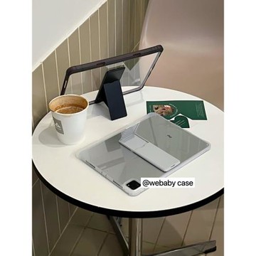 ipad支架殼 日常剛需款pro11/10.2/5透明平板9.7寸硬殼筆槽mini6