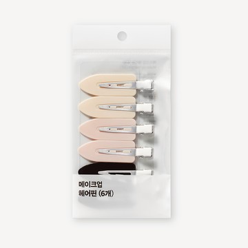 OLIVEYOUNG Makeup Hairpin 6P