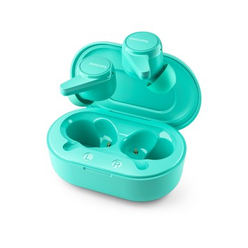 philips 飛利浦 真無線藍芽耳機ipx4防水認證 tat1207