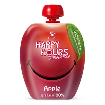 新上市【HAPPY HOURS】纖果飲 100%純蘋果 90g (義大利原裝進口)
