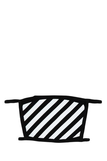 Off-White Striped Face Mask