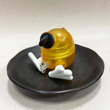 充氣星球生物Pepper玩具軟膠公仔蛋黃酥款