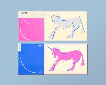 \ 2026獨角獸魔法小卡 / RISO馬年小卡