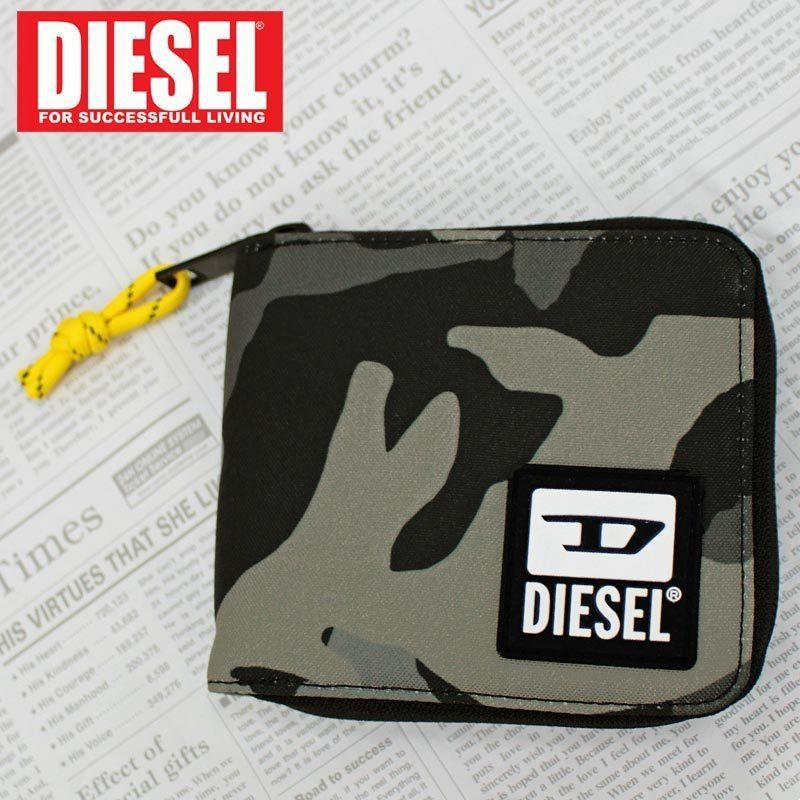 DIESEL ディーゼル ウォレット ラウンドファスナー 2つ折り 財布