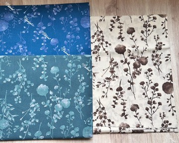 【花卉圖案】薄棉布 花色布料挑選 客製包袋