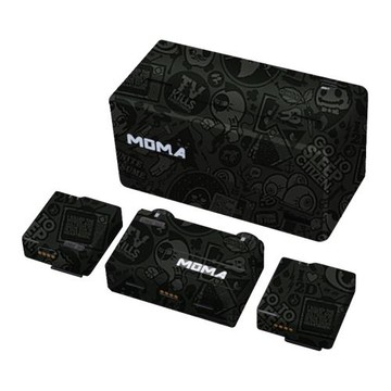 適用于猛犸lark150無線麥克風貼紙MOMA lark150領夾麥克風保護膜