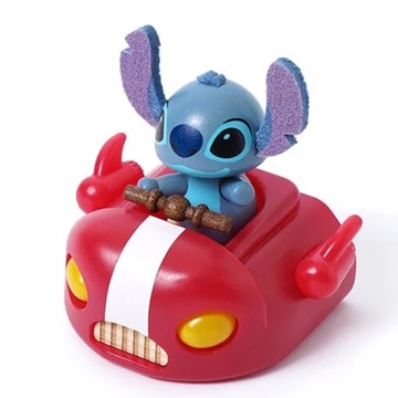 小禮堂 迪士尼 史迪奇 迷你造型聲控小夜燈 (飛行船款) 4711717-347970