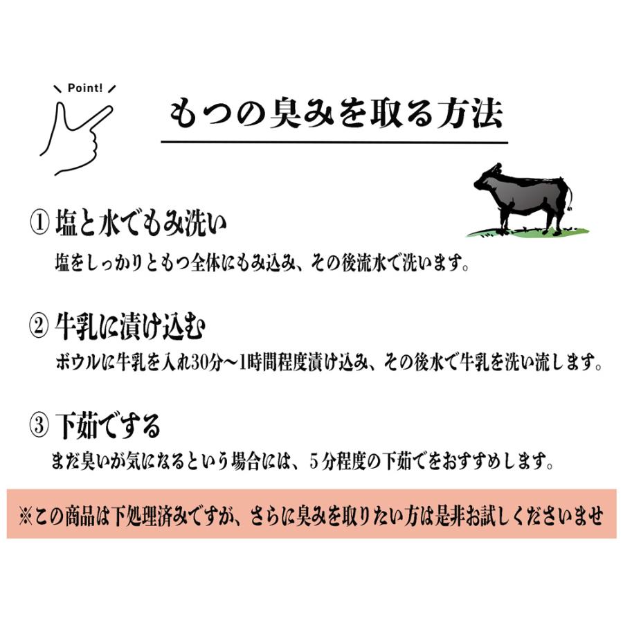 国産牛 ホルモン もつ鍋・焼き肉 用 １パック５００g  (3~4人前）ホルモンミックス もつ 牛モツ 小腸 センマイ マルチョウ