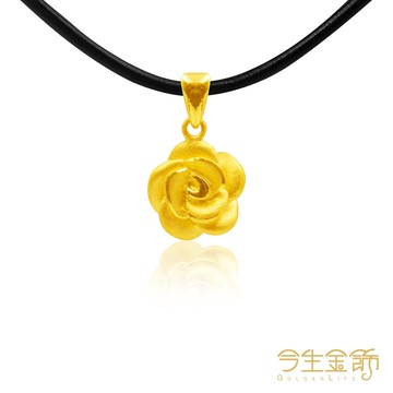 今生金飾 漫之玫麗墜 黃金墜飾 (網路獨賣)