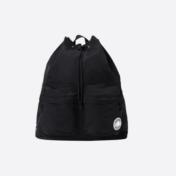 CONVERSE DRAWSTRING BACKPACK 後背包 男女 黑-UA5748-023