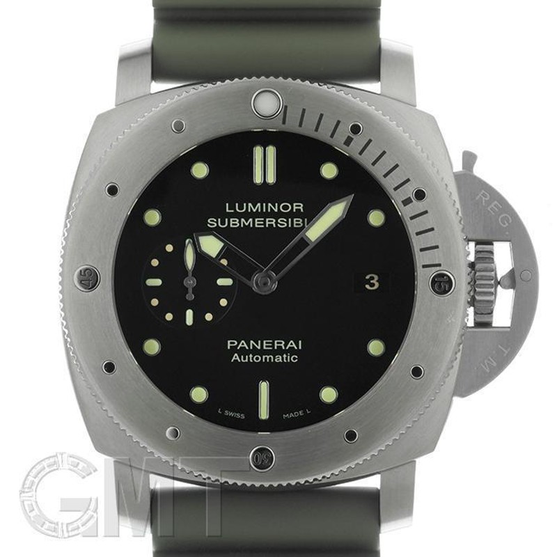 パネライ ルミノール1950 サブマーシブル 3デイズ PAM00305 OFFICINE PANERAI 中古メンズ 腕時計 送料無料 |  LINEブランドカタログ