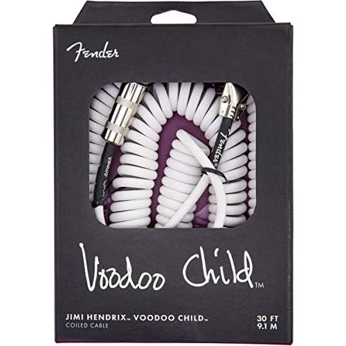 フェンダーシールドケーブル Hendrix Voodoo ChildTM Cable, White