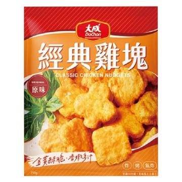 大成經典雞塊-原味(600g)