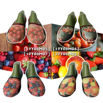 magic美肌刻 水果 寬口厚底抗菌隱形襪  四入組 jg-01719y08m05-08