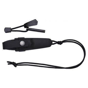 ├登山樂┤瑞典 MORAKNIV 不鏽鋼短直刀組-黑  附掛繩、打火石 # 12629