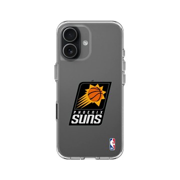 iPhone 17 Clear Case（相機按鈕） 透明 - NBA - Logo-鳳凰城太陽 Phoenix Suns