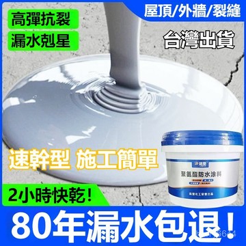 有貨在臺💖99免運💖屋頂防水補漏滲水房頂永久性樓頂外墻裂縫漏水防水塗料材料防漏水adsq