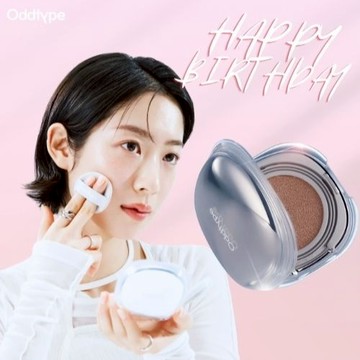 送給愛漂亮的她💖【oddtype】肌膚同步氣墊 SPF50+｜光澤/霧面任選 × 輕透服貼 × 自然好膚質
