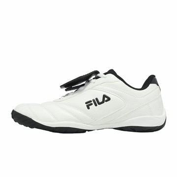 Fila 休閒鞋 Calcio Uno 女鞋 白 黑 復古 世足 足球鞋 5C331A110