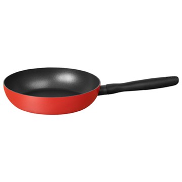 MEYER BAUHAUS 革新紅導磁平煎鍋 24cm 適用於洗碗機、瓦斯爐、電爐、陶瓷爐、電磁爐/IH爐  1個