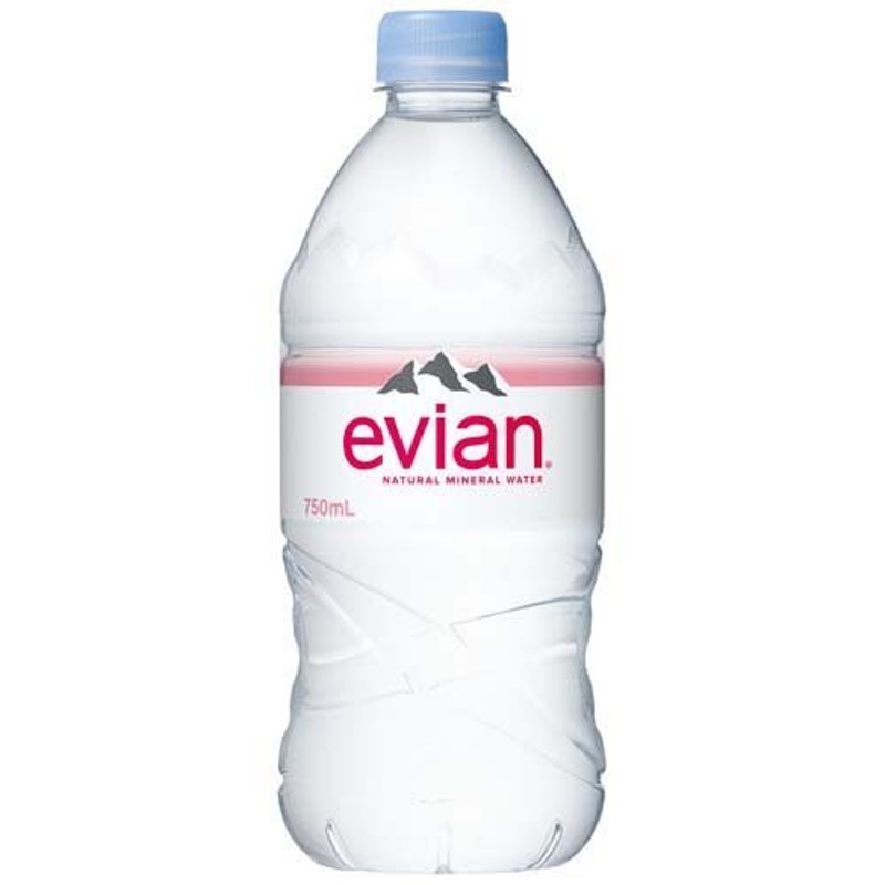 伊藤園 evian(エビアン) ミネラルウォーター 正規輸入品 ( 750ml*12本 )/ エビアン(evian)【zx6】 ( 水 ) 通販  LINEポイント最大0.5%GET | LINEショッピング