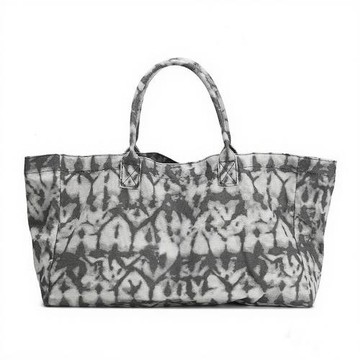 新款跨境瑜伽包單肩包帆布包男女通用大容量購物袋運動健身包