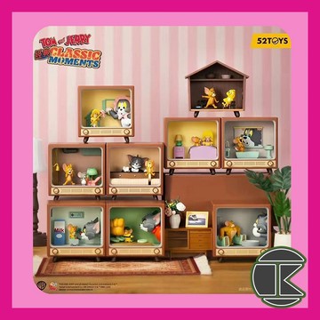 【現貨】Tom and Jerry 經典時刻 湯姆貓傑利鼠盲盒 單抽 盲抽 愛蛋客