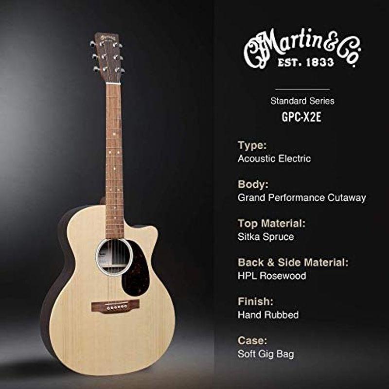 アコースティックギター Martin X Series GPC-X2E-02 Sit RW HPL