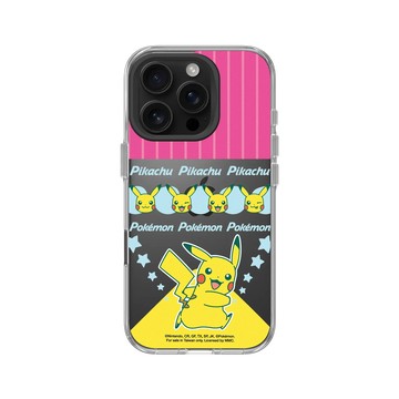iPhone 16 Pro Clear Case（相機按鈕） 透明 - 寶可夢 Pokemon - 多彩系列-皮卡丘