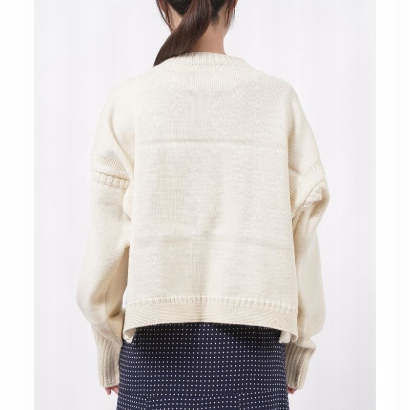 ルトリコチュール ウールガンジーセーター 50 ル トリコチュール