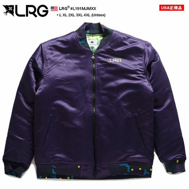 日本未発売】 新品 LRG エルアールジー ナイロン中綿 ジャケット
