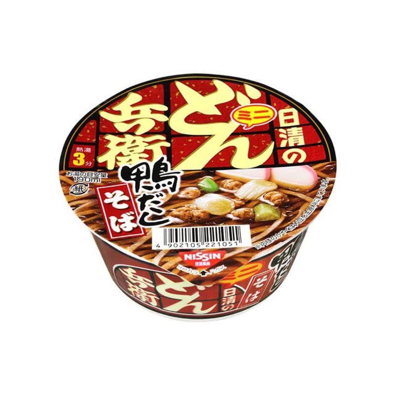 日清食品 どん兵衛 鴨だしそばミニ 46g×6個