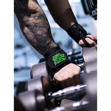 devil惡魔專業健身護腕男力量訓練臥推舉重加壓手腕護帶男女同款