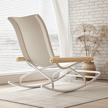 附發票 便攜式加固搖搖椅懶人家用折疊沙發椅子加固戶外休閑耐用帆布躺椅