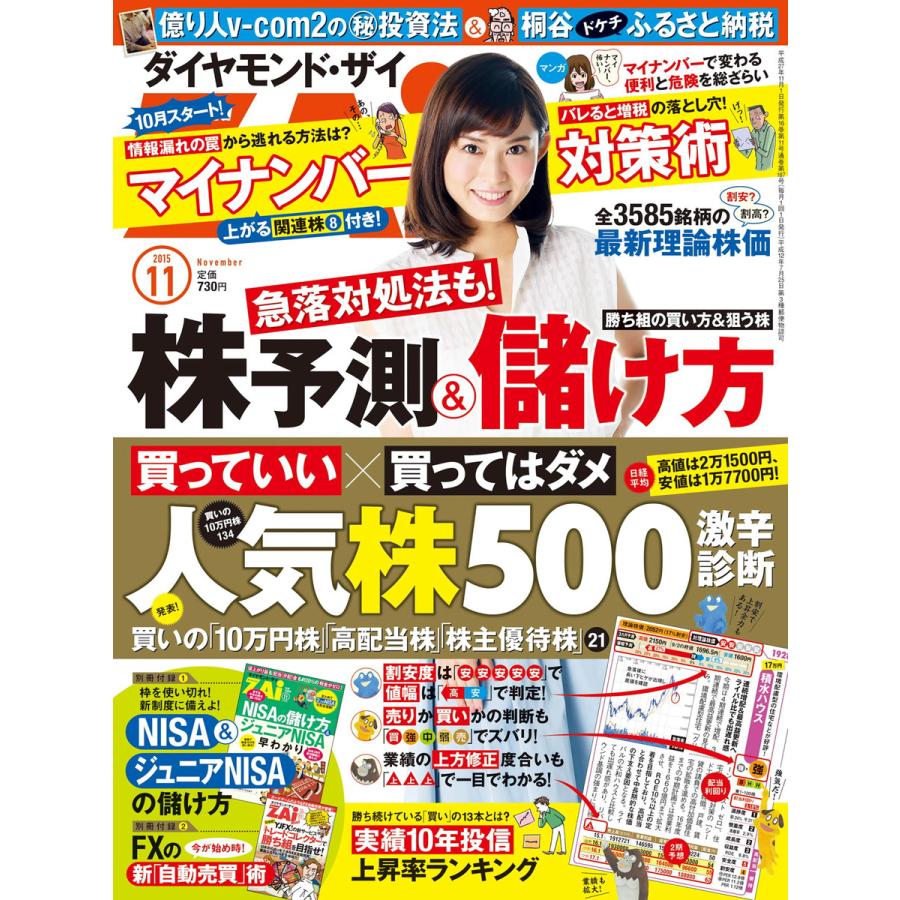 ダイヤモンドZAi 2015年11月号 電子書籍版   ダイヤモンドZAi編集部