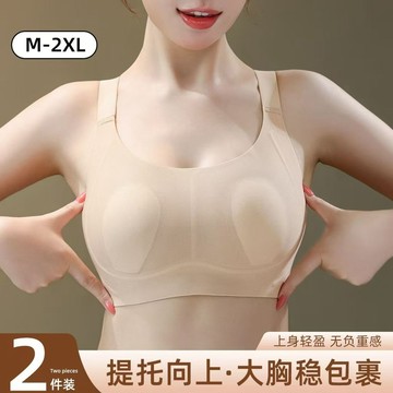 無痕內衣女 大胸顯小胸內衣 束胸內衣 調整型文胸 收副乳 防下垂胸罩 舒適無鋼圈內衣 夏季薄款透氣舒適文胸