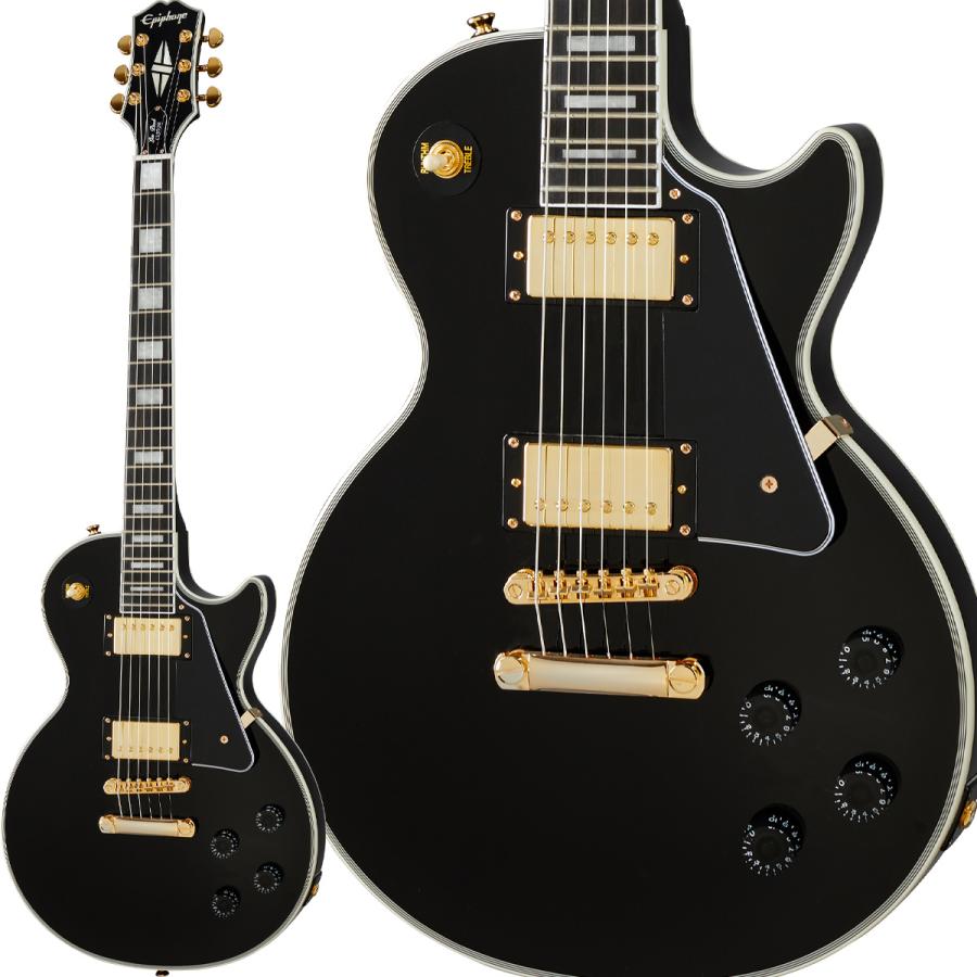 Epiphone エピフォン Les Paul Custom Ebony エレキギター レスポール