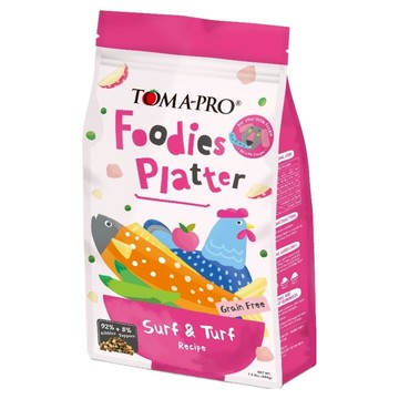TOMA-PRO 優格 全齡犬 吃貨拼盤 高適口性配方飼料  鮭魚  680g  1包