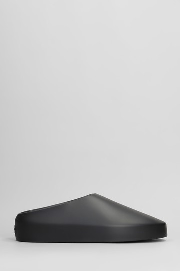 Fear of God California 2.0 Slipper-mule In Black Rubber/plasic