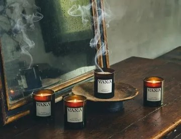 【CHIC DEMON】北歐 VANA CANDLES 故事系列 城市旅行 新 瑞典地圖 香氛 蠟燭 210g 共四款