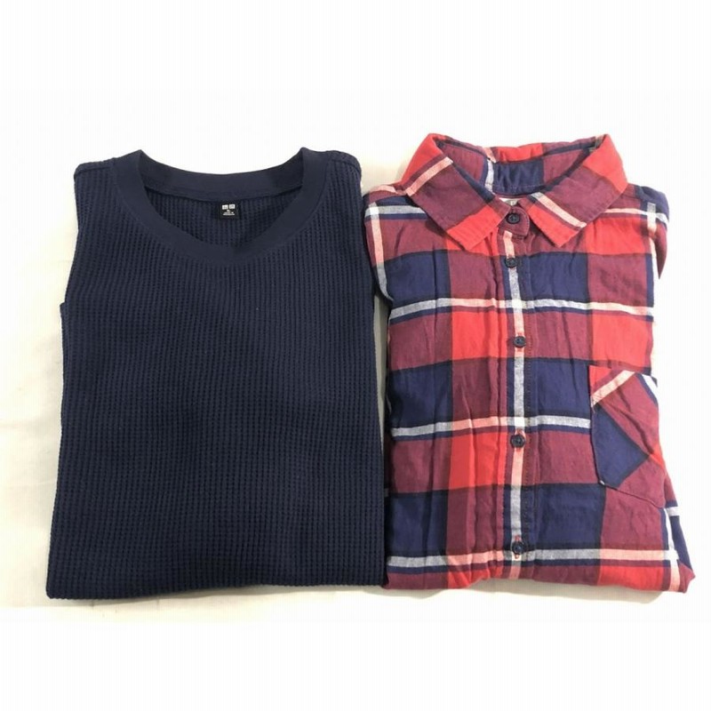 国内在庫】 UNIQLO シャツ 2点セット estillo.com.br