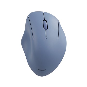 ELECOM Shellpha 靜音雙模 3 鍵滑鼠-藍 M