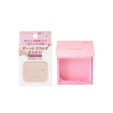 INTEGRATE 櫻特芮 光透素裸顏蜜粉餅EX(粉蕊+盒)