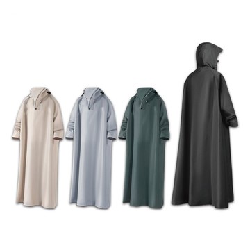 【蝦皮直營】宏晉 時尚寬版雨衣 顏色/尺寸任選 加厚 加長 騎士 機車 一件式 防水 防刮 速乾 雨衣 現貨