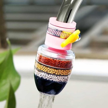 水龍頭凈水器自來水過濾器家用廚房通用去水垢異味防濺頭過濾器嘴