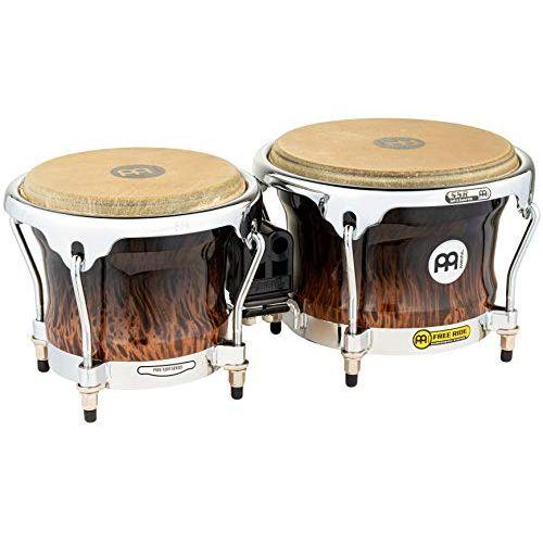 MEINL マイネル 7インチ  2インチ wood bongo brown burl 取り寄せ商品