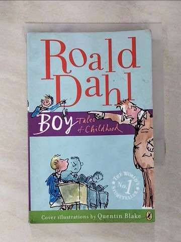 【書寶二手書T5／兒童文學_B7T】Roald Dahl _Boy Tales of Childhood_Dahl, Roald