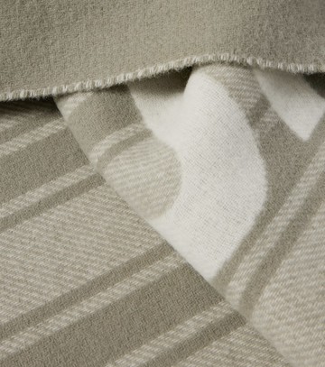 Jacquemus Logo fringed virgin wool scarf